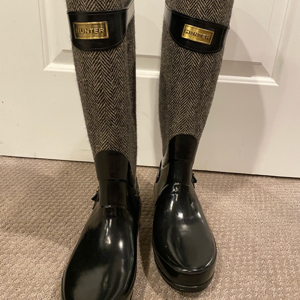 Hunter rain boots